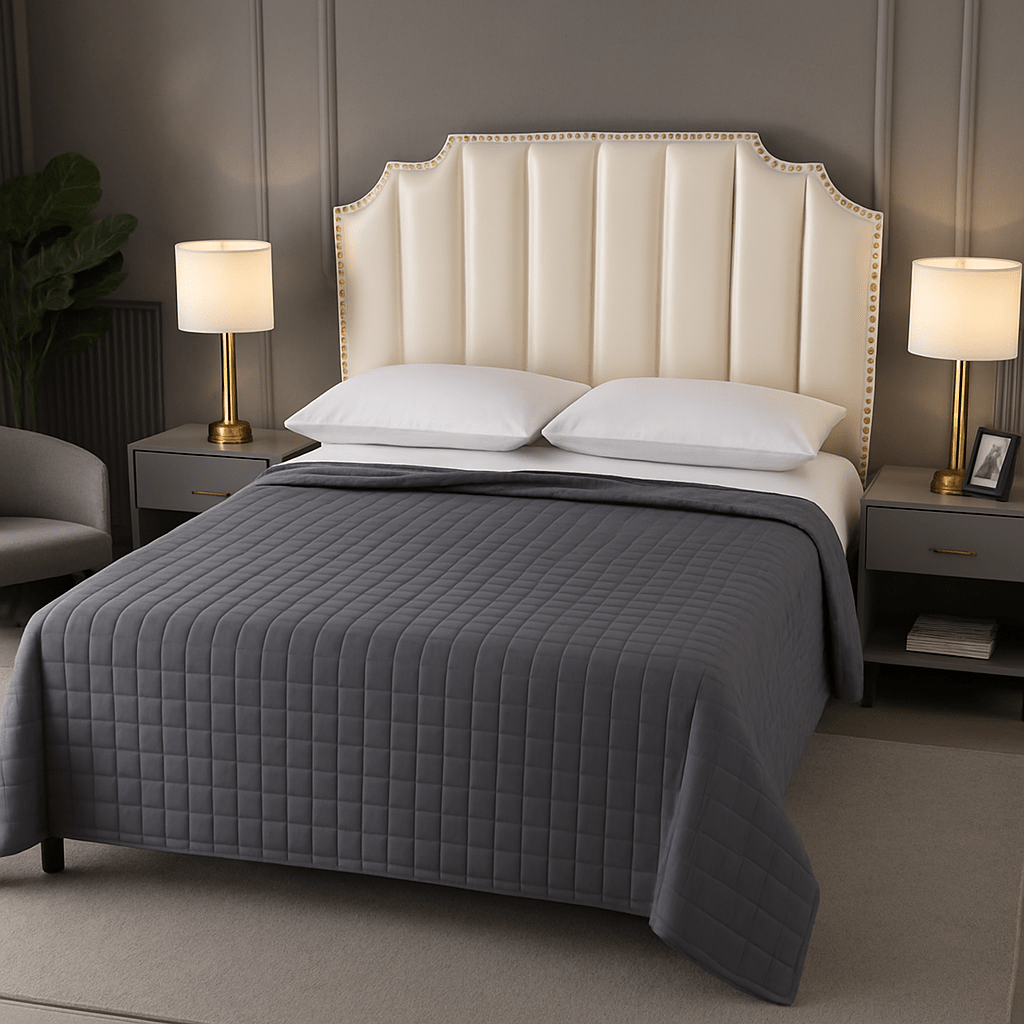 Couverture Lestée | DreamSleep Bamboo™ 6,8 kg - Havre de Nuit