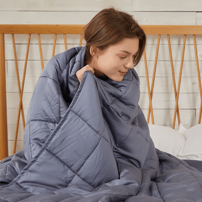 Couverture Lestée | GraviBlanket™ 11,3 kg - Havre de Nuit
