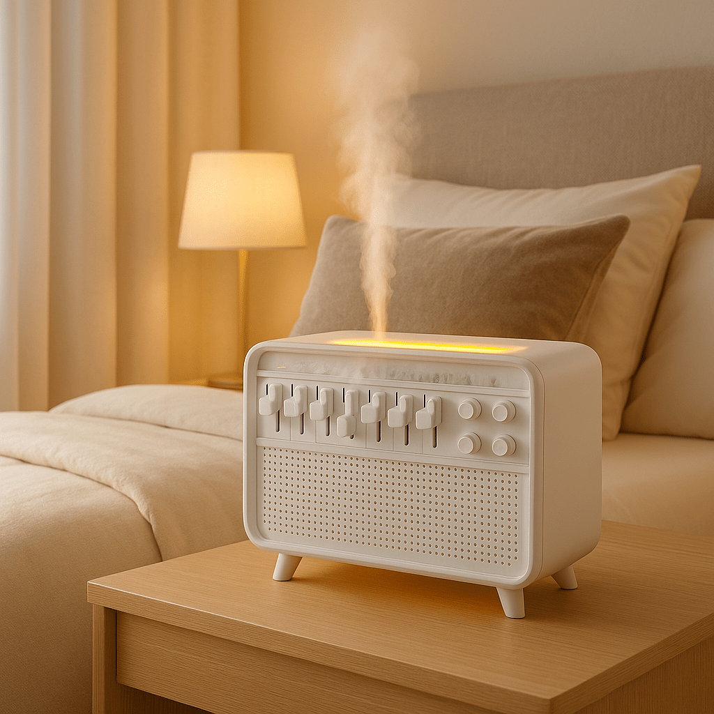Humidificateur d'air dans une chambre