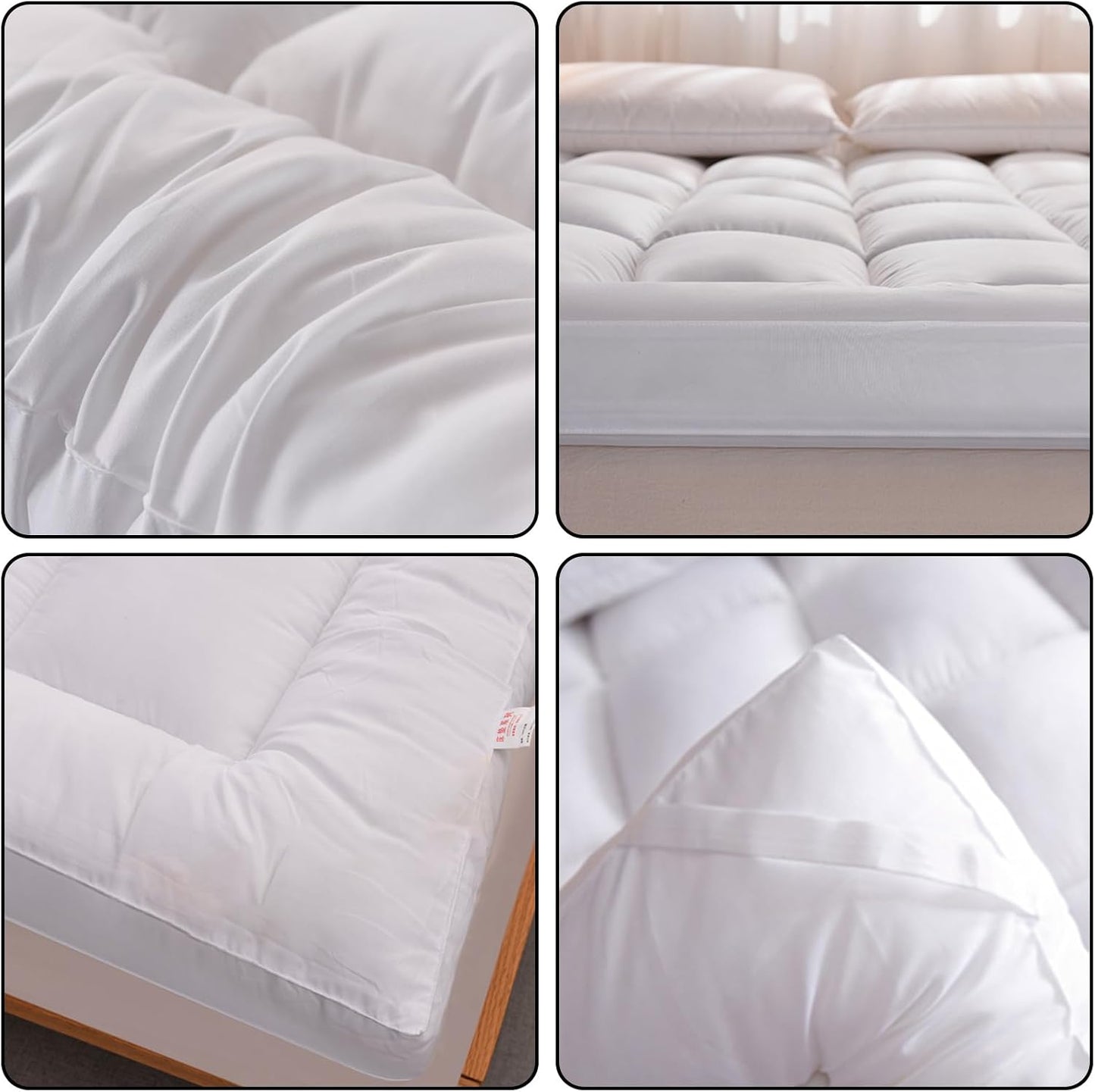 Surmatelas - MattressPad™ - Blanc - Havre de Nuit