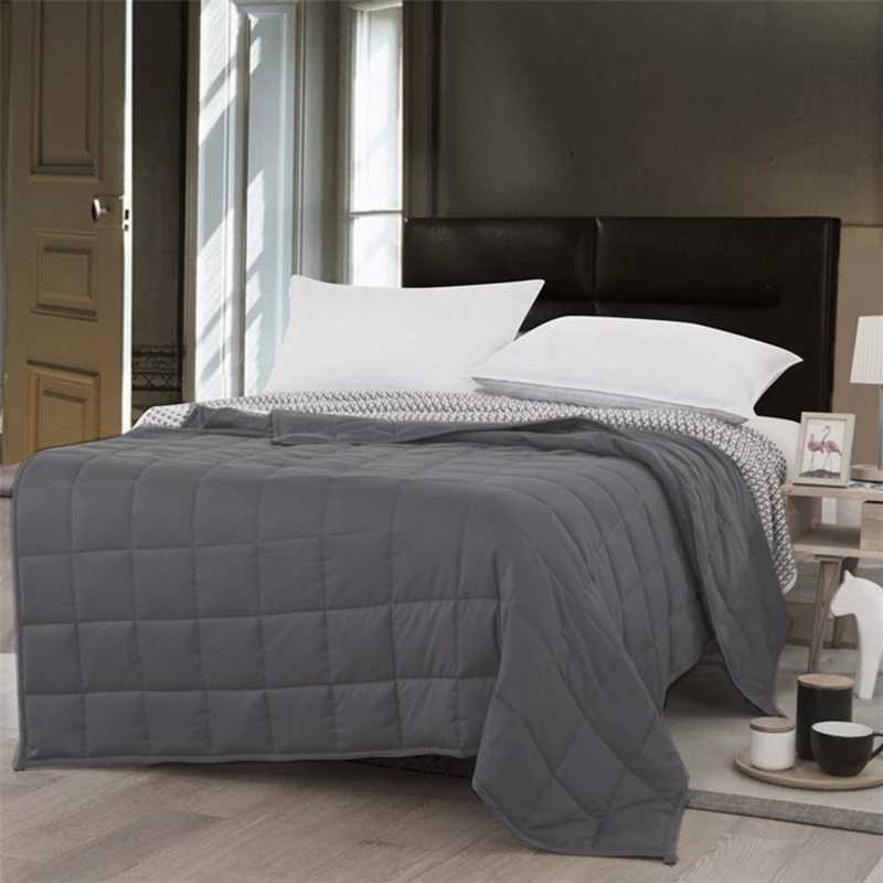Satwip Couverture lestée de 6,8 kg – 2 pièces – Jeté lesté avec housse Satwip Couverture lestée de 6,8 kg – 2 pièces – Jeté lesté avec housse