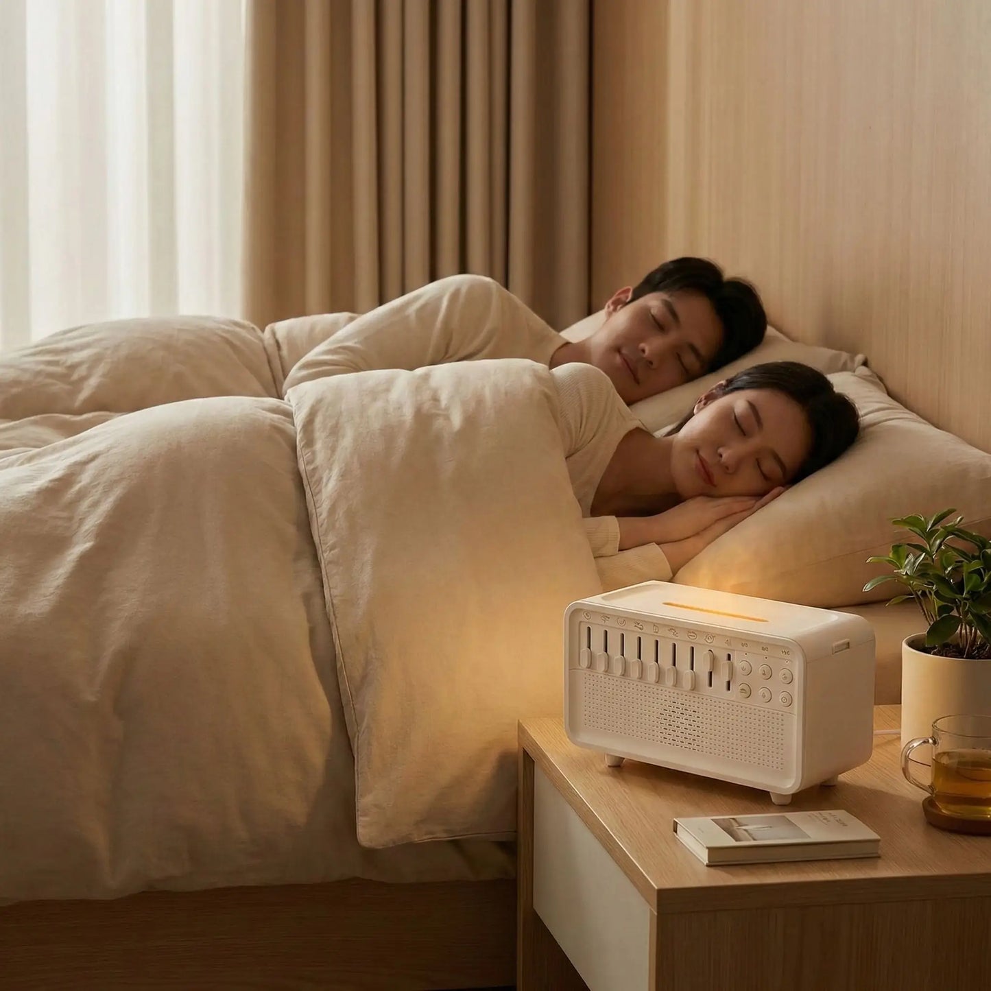 HALÖ™ 5-en-1 |  Le Rituel Sommeil Ultime (Sons, Brume & Lumière)