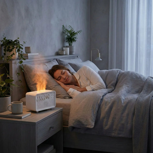 HALÖ™ 5-en-1 |  Le Rituel Sommeil Ultime (Sons, Brume & Lumière)