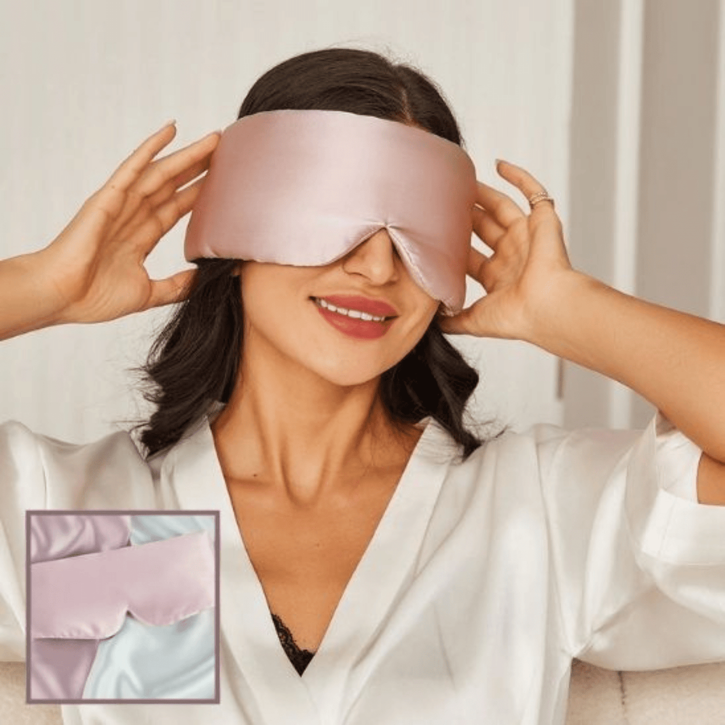 Masque de nuit | SleepSilk™ - Havre de Nuit