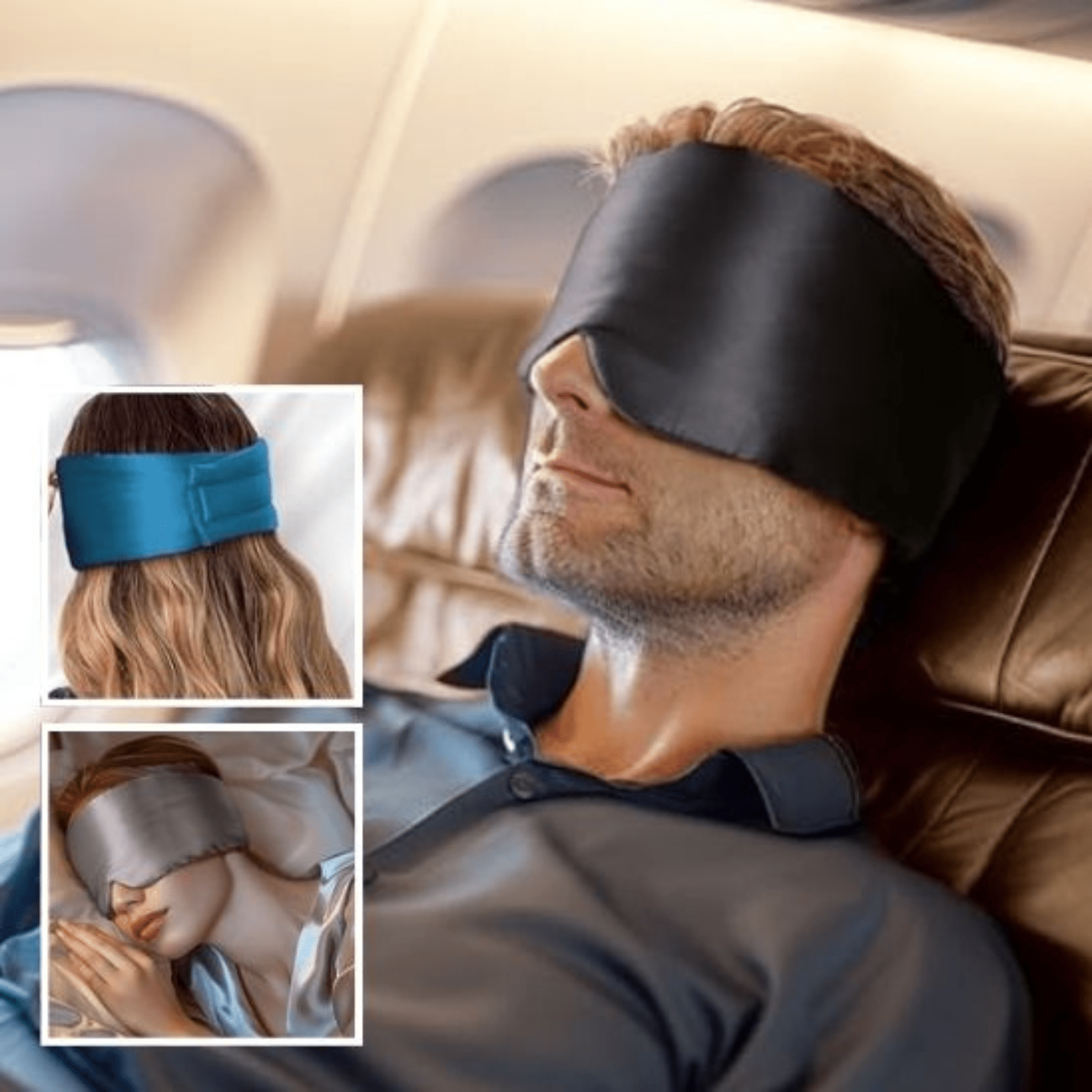 Masque de nuit | SleepSilk™ - Havre de Nuit
