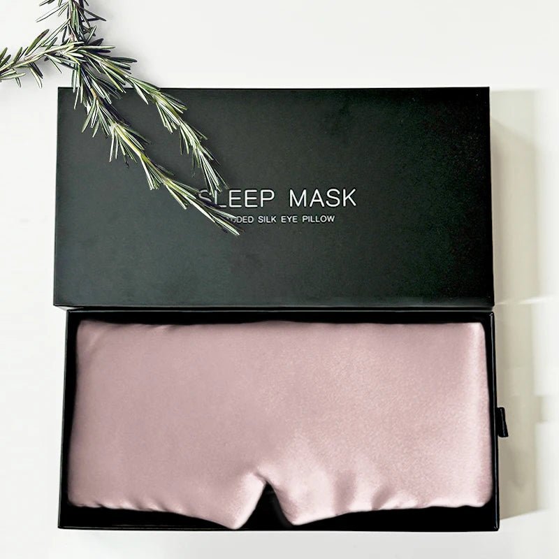 MASQUE DE SOMMEIL 100% SOIE | SilkyMask™ - Havre de Nuit