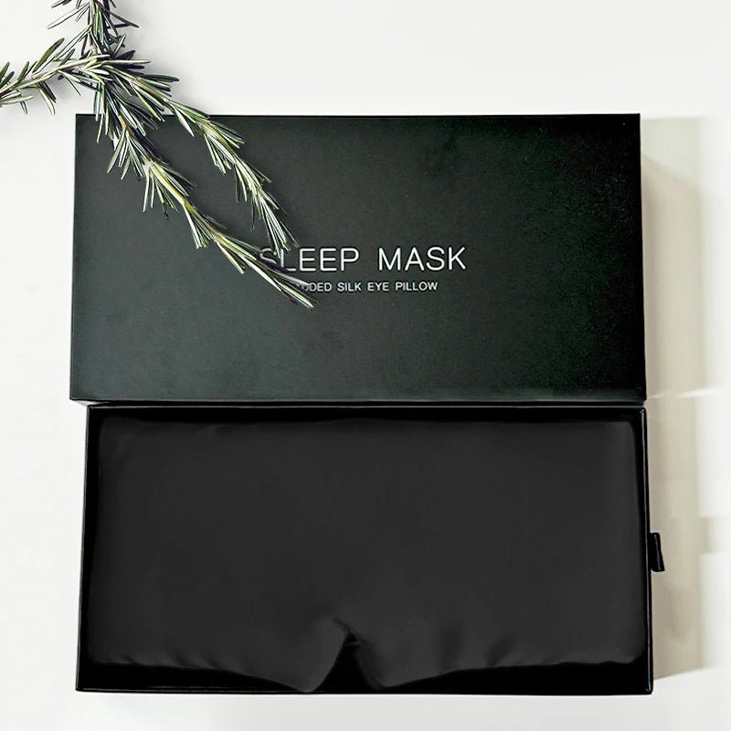 MASQUE DE SOMMEIL 100% SOIE | SilkyMask™ - Havre de Nuit