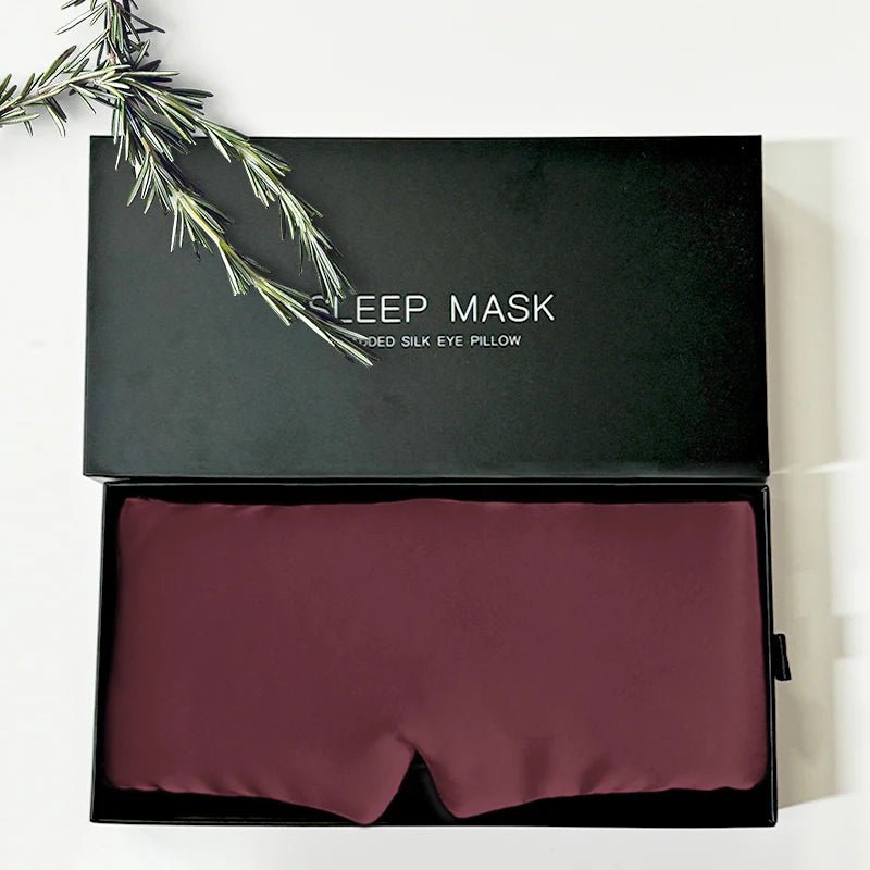 MASQUE DE SOMMEIL 100% SOIE | SilkyMask™ - Havre de Nuit