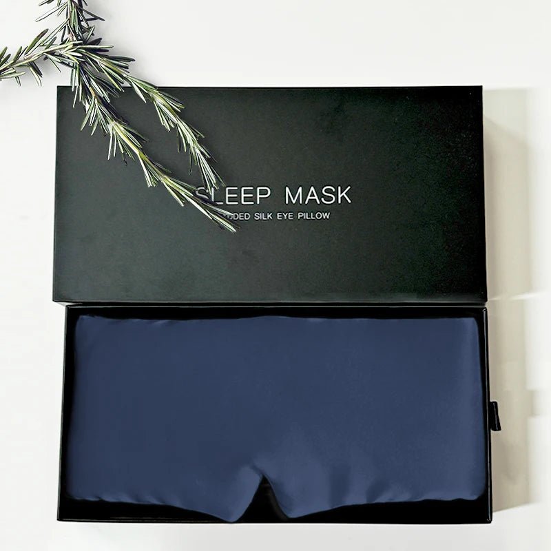 MASQUE DE SOMMEIL 100% SOIE | SilkyMask™ - Havre de Nuit