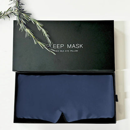 MASQUE DE SOMMEIL 100% SOIE | SilkyMask™ - Havre de Nuit