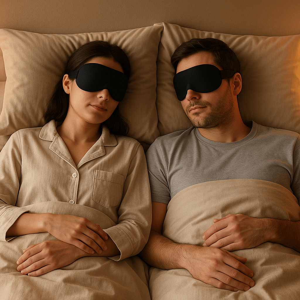 Masque de Sommeil | DreamShade™ - Noir - Havre de Nuit