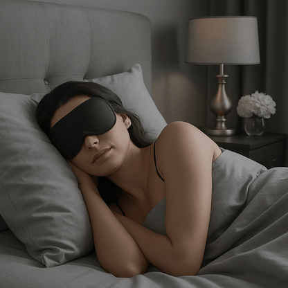 Masque de Sommeil | DreamShade™ - Noir - Havre de Nuit