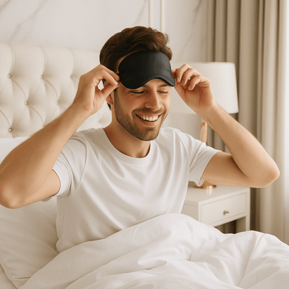 Masque de sommeil | Silky™ - Havre de Nuit