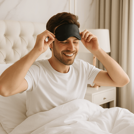 Masque de sommeil | Silky™ - Havre de Nuit