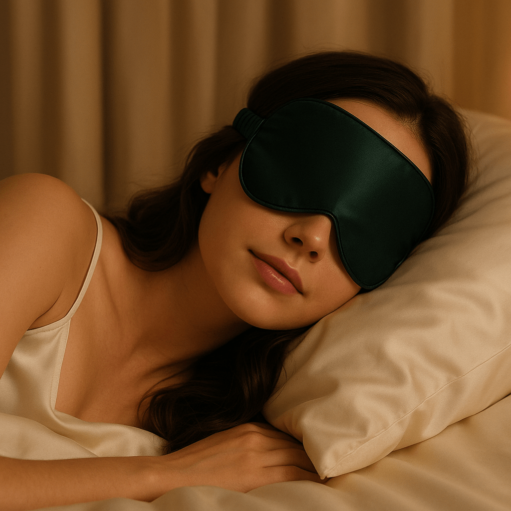 Masque de sommeil | Silky™ - Havre de Nuit