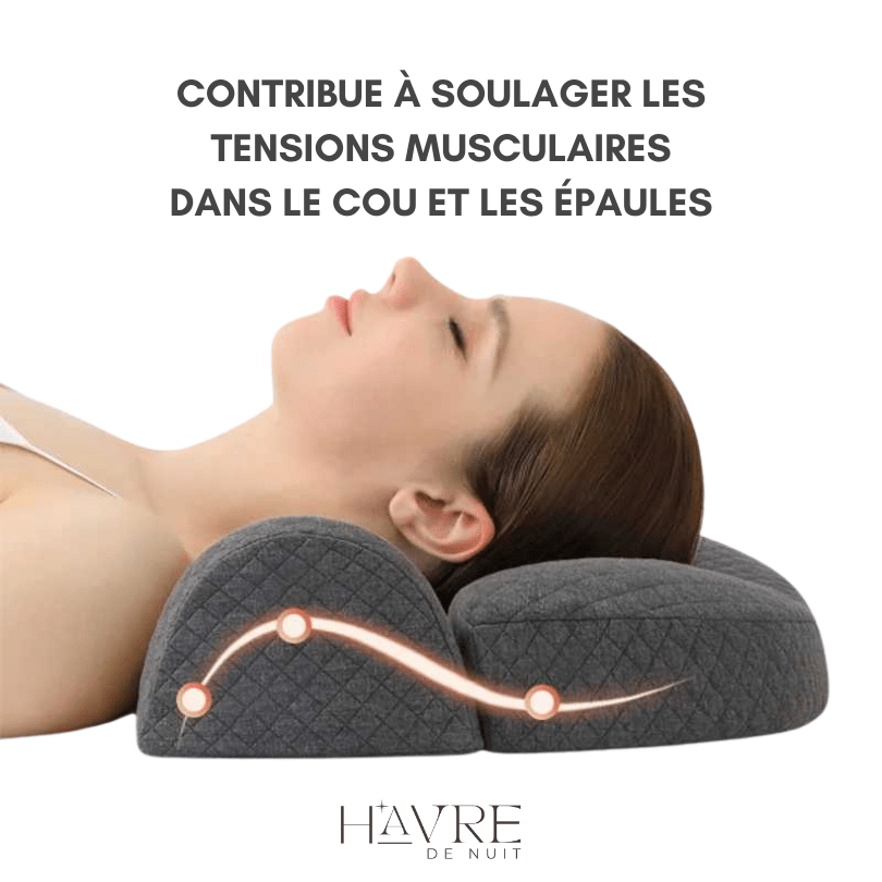 OREILLER CERVICAL | CervicalComfort™ - Havre de Nuit