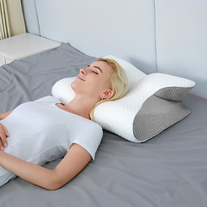 Oreiller ergonomique | ErgoPro™ - Havre de Nuit