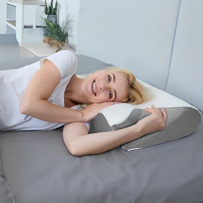 Oreiller ergonomique | ErgoPro™ - Havre de Nuit