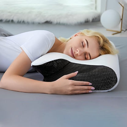 Oreiller ergonomique | ErgoPro™ - Havre de Nuit