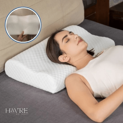 OREILLER MEMOIRE DE FORME | SleepWell™ - Havre de Nuit