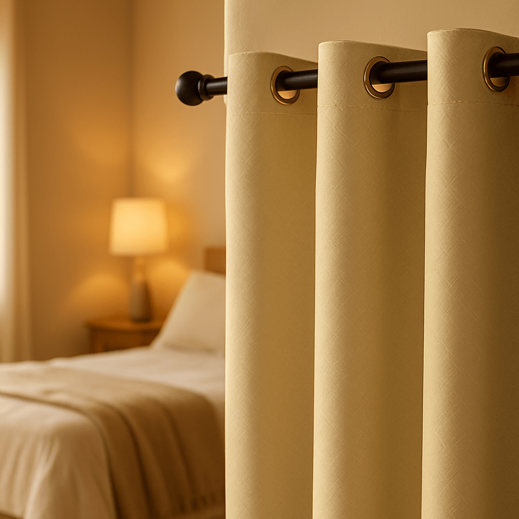 RIDEAU OCCULTANT | BLACKOUT BEIGE™ - Havre de Nuit