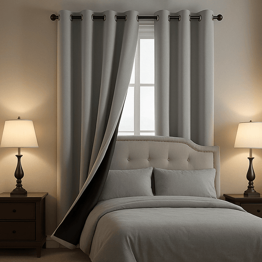RIDEAU OCCULTANT | BLACKOUT GREY™ - Havre de Nuit