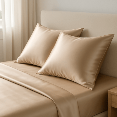 Taie d'oreiller en soie 22 Mmi | LuxurySilk™ - Havre de Nuit